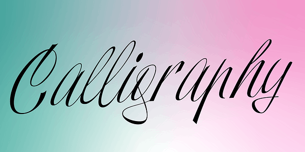 Card displaying Crispo typeface in various styles