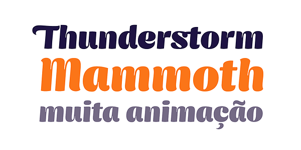 Card displaying Genica typeface in various styles