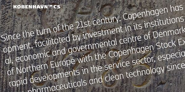 Card displaying Kobenhavn CS typeface in various styles