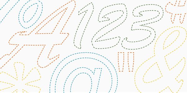 Card displaying Brush Script typeface in various styles