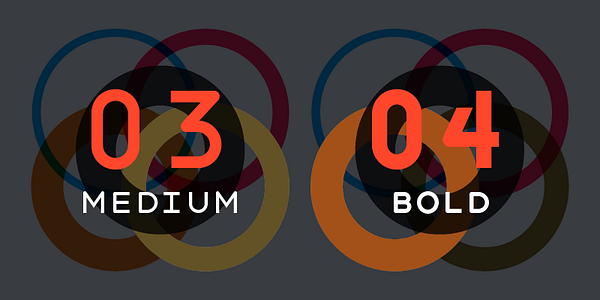 Card displaying Havelock Titling Variable typeface in various styles