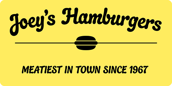 Card displaying Quayside typeface in various styles