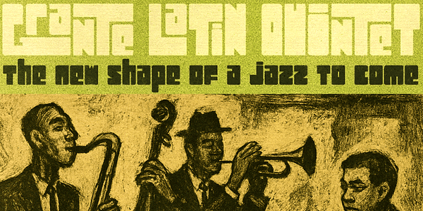 Card displaying Grante typeface in various styles