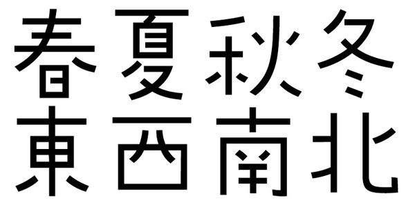 Card displaying AB Walk typeface in various styles