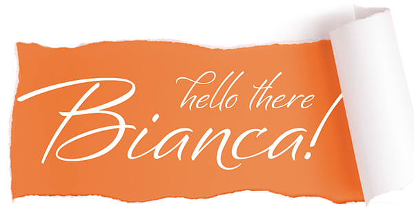 Card displaying Bianca typeface in various styles
