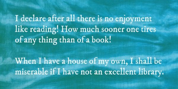 Card displaying IM FELL DW Pica typeface in various styles