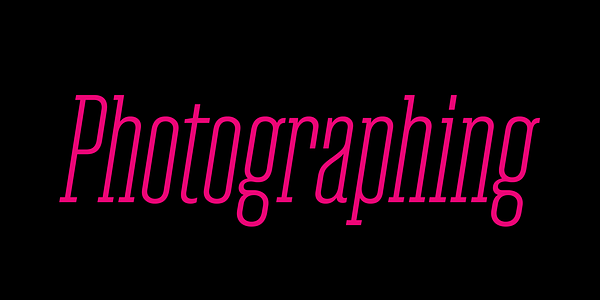 Card displaying Magno Serif Variable typeface in various styles