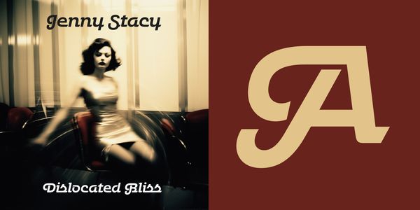 Card displaying Urbane Adscript typeface in various styles