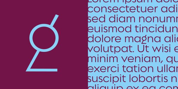 Card displaying Regulator Nova typeface in various styles