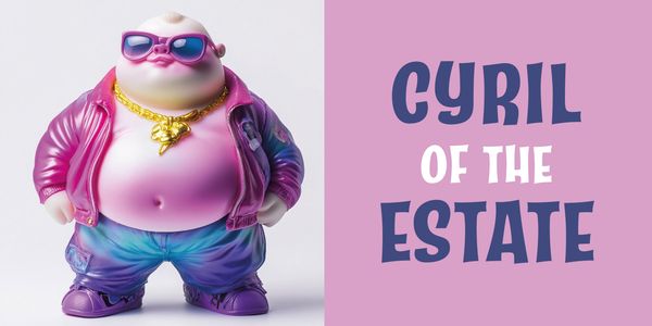 Card displaying Catseye typeface in various styles