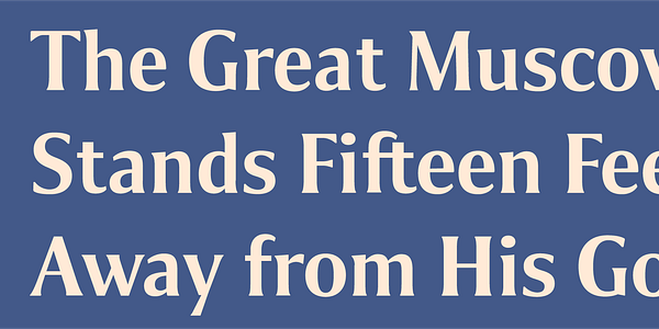 Card displaying Collier typeface in various styles