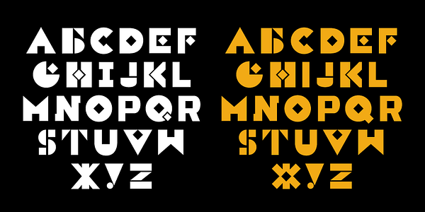 Card displaying P22 Constructivist Pro typeface in various styles