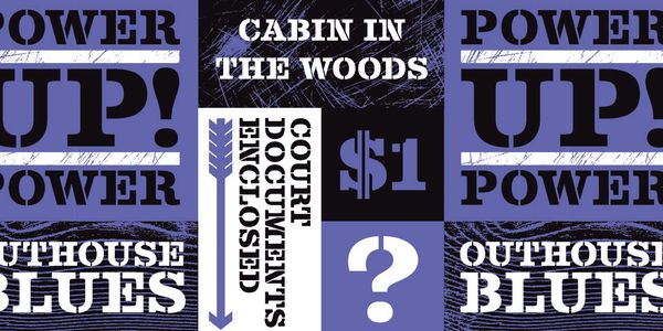 Card displaying Albiona typeface in various styles