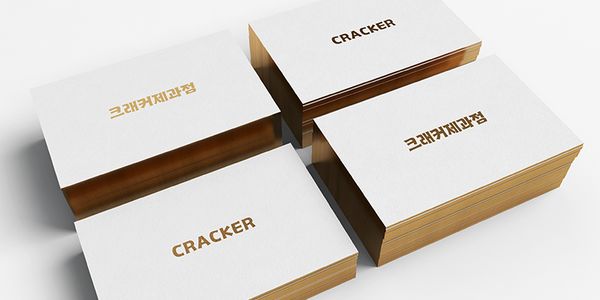 Card displaying 210 Cracker typeface in various styles