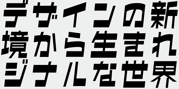 Card displaying AB Gamma typeface in various styles