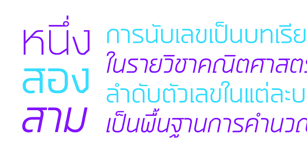 Card displaying Nubb typeface in various styles