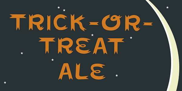 Card displaying Abigail typeface in various styles