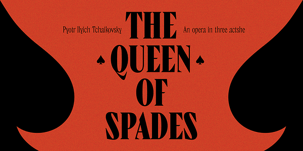 Card displaying TT Ricks typeface in various styles