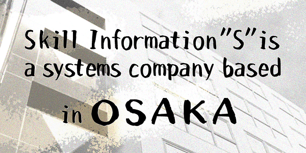 Card displaying SicFude-Senkou typeface in various styles