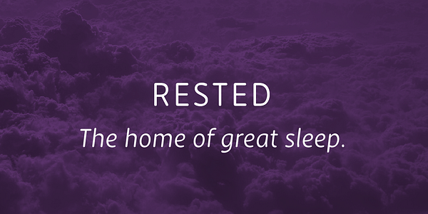 Card displaying New Zen typeface in various styles