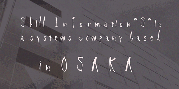 Karte mit der Schriftart SicPsyche in verschiedenen Schnitten