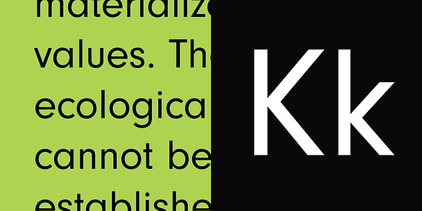 Card displaying Neuzeit Grotesk typeface in various styles
