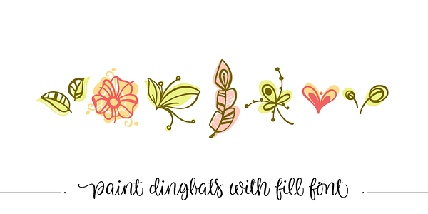 Card displaying Limon typeface in various styles