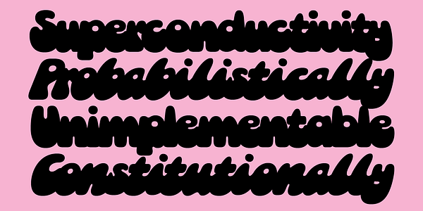 Card displaying Socko typeface in various styles