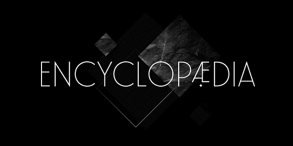 Card displaying Waverly CF typeface in various styles