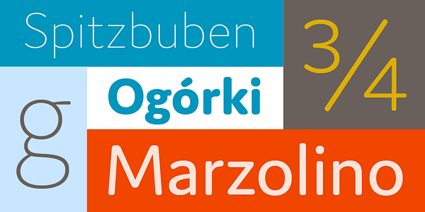 Card displaying JAF Domus typeface in various styles