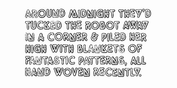 Card displaying Tight typeface in various styles