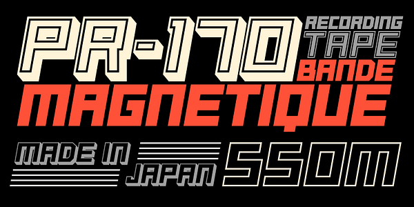 Card displaying Basset typeface in various styles