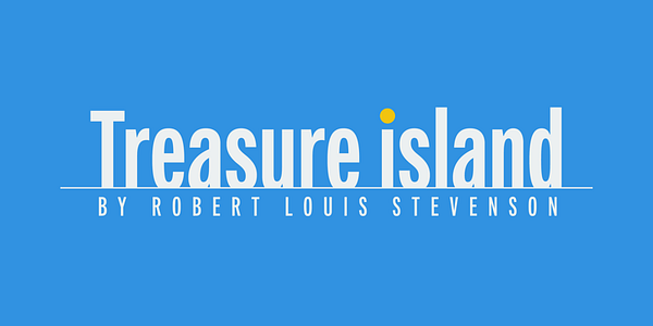 Card displaying Fairweather typeface in various styles