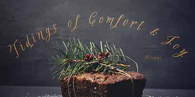 Card displaying San Rafael typeface in various styles