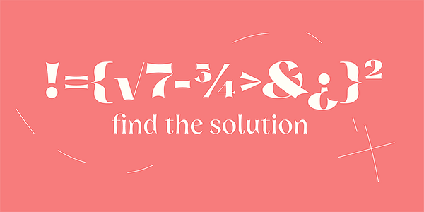 Card displaying Nazare Exuberant typeface in various styles