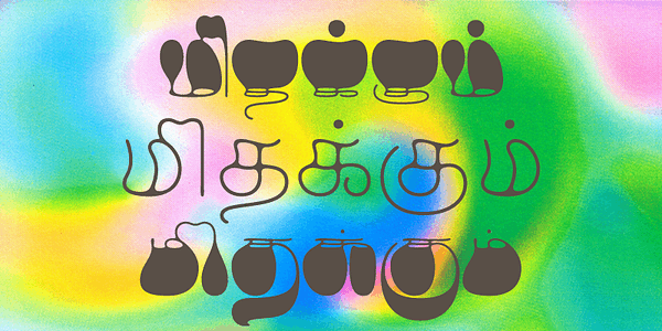 Card displaying Ilai typeface in various styles