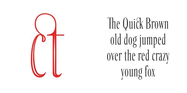 Card displaying Poblet typeface in various styles