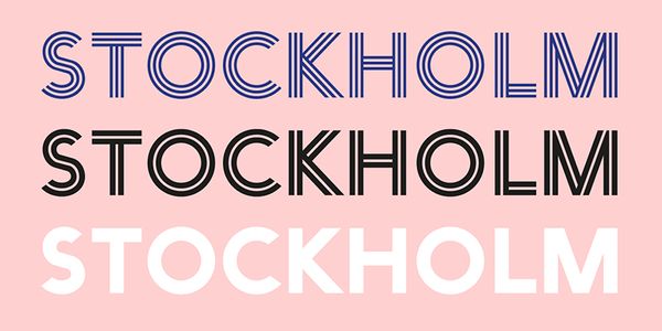 Card displaying Arya typeface in various styles