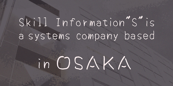 Karte mit der Schriftart SicSeashell in verschiedenen Schnitten