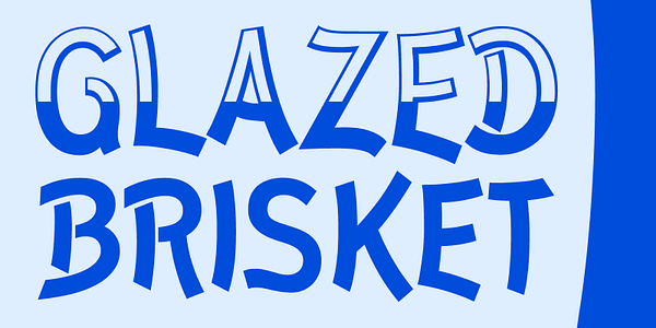 Card displaying El Paso typeface in various styles