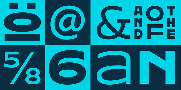 Card displaying Hothouse typeface in various styles