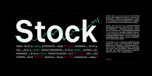 Card displaying Finder typeface in various styles