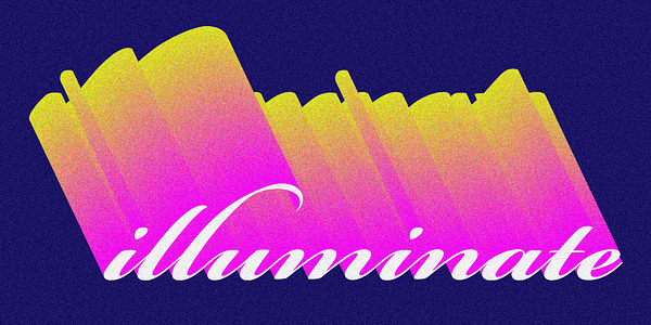 Card displaying Bickham Script typeface in various styles