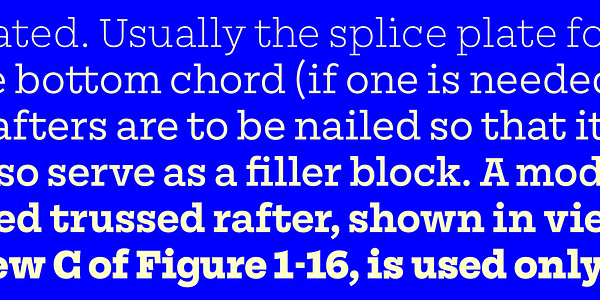 Card displaying Mortise typeface in various styles