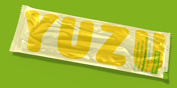 Card displaying Omnes typeface in various styles