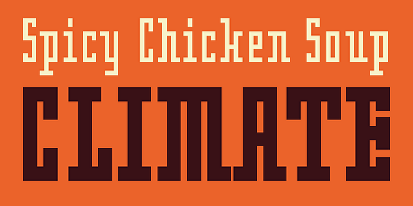 Card displaying Oblong typeface in various styles