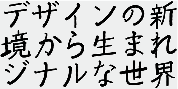 Card displaying AB KazunAun F typeface in various styles
