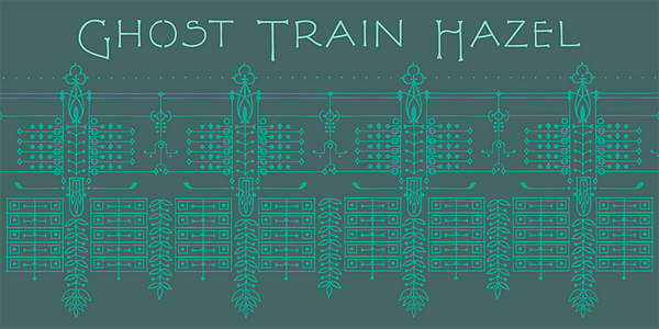 Card displaying P22 FLW Terracotta typeface in various styles