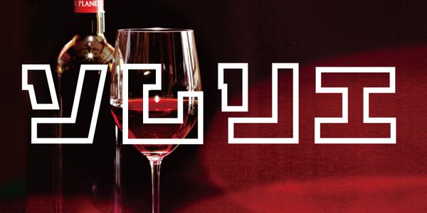 Card displaying VDL-LineG Pop typeface in various styles