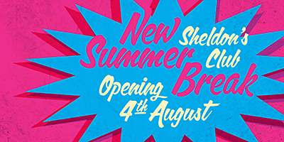 Card displaying Calgary Script typeface in various styles